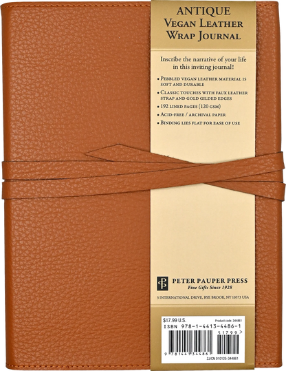Libreta Ecocuero mediana Terracota