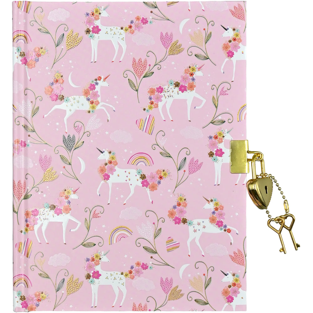 Diario de Vida Unicornios y Flores