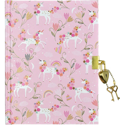 Diario de Vida Unicornios y Flores