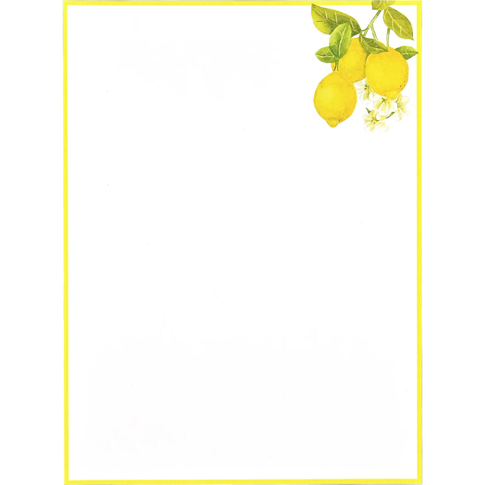 Set Esquelas Amalfi Limones