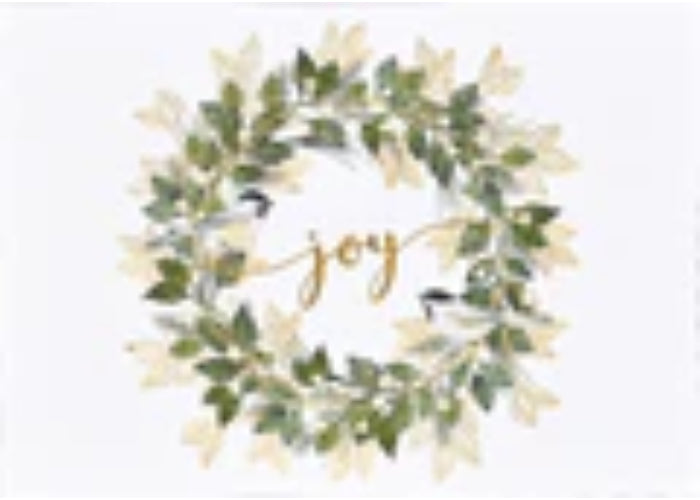 Tarjeta con sobre Joy - Navidad