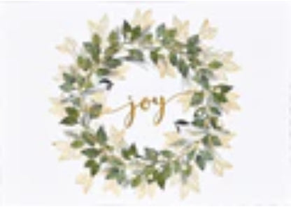 Tarjeta con sobre Joy - Navidad