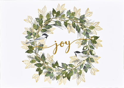 Tarjeta con sobre Joy - Navidad