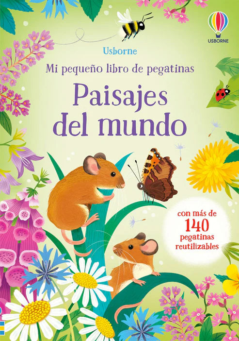 Mi pequeño libro de Pegatinas: Paisajes del Mundo