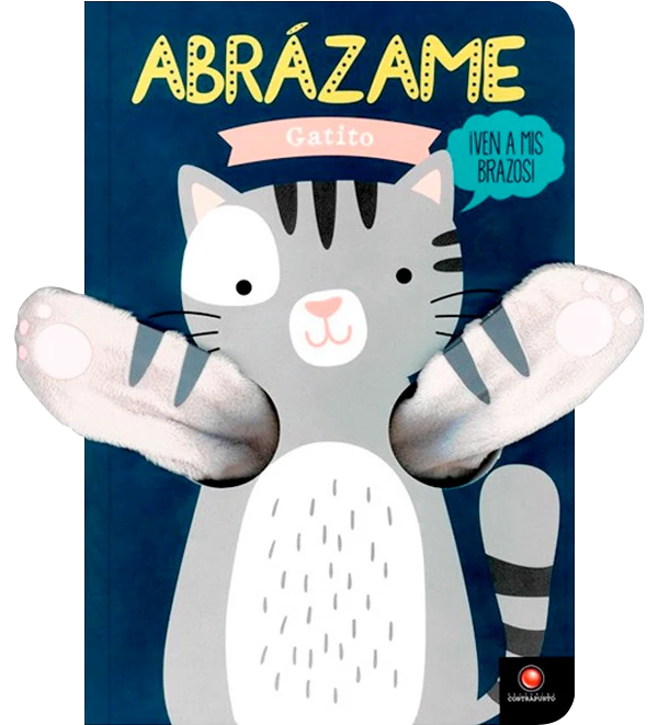 Abrázame Gatito - Títere De Dedo