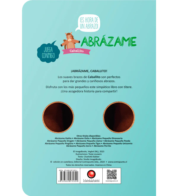 Abrázame Caballito - Títere De Dedo