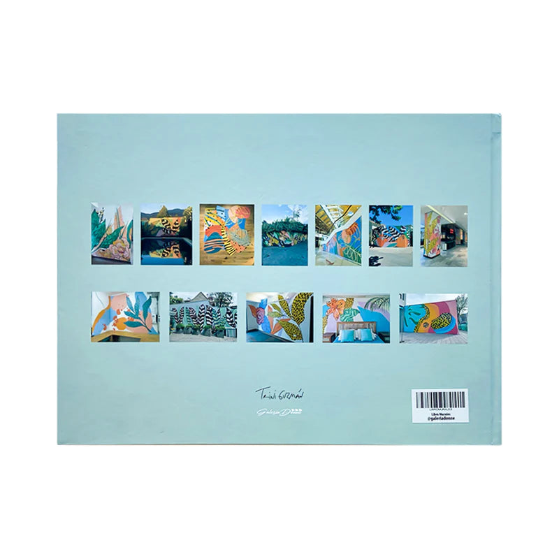 Libro para colorear: Murales - Trini Guzmán