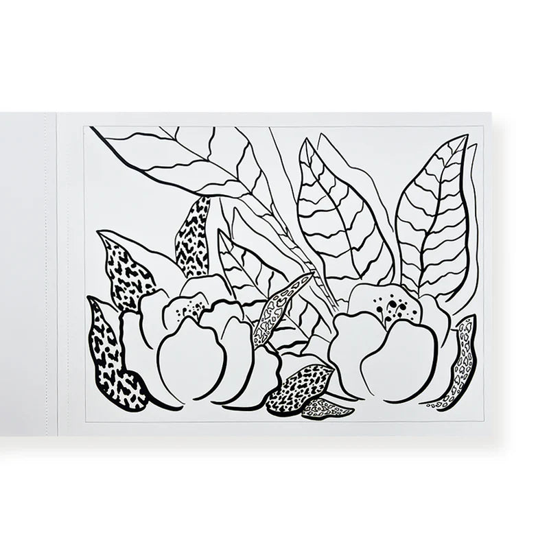 Libro para colorear: Murales - Trini Guzmán