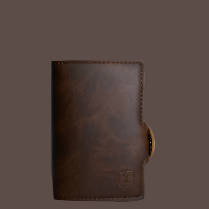 Billetera De Luxe Dark Brown Xclusive