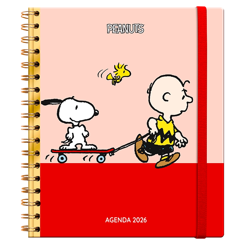 Agenda de Snoopy Diaria 2026