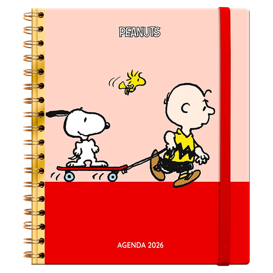 Agenda de Snoopy Diaria 2026