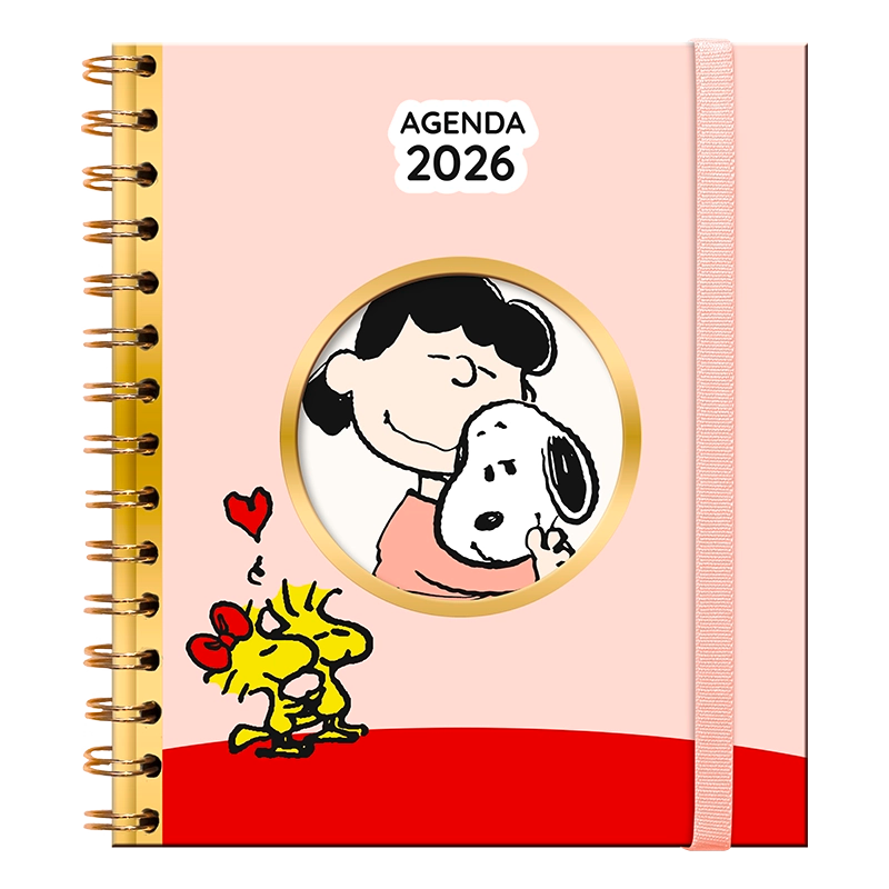 Agenda Snoopy Pocket 2026
