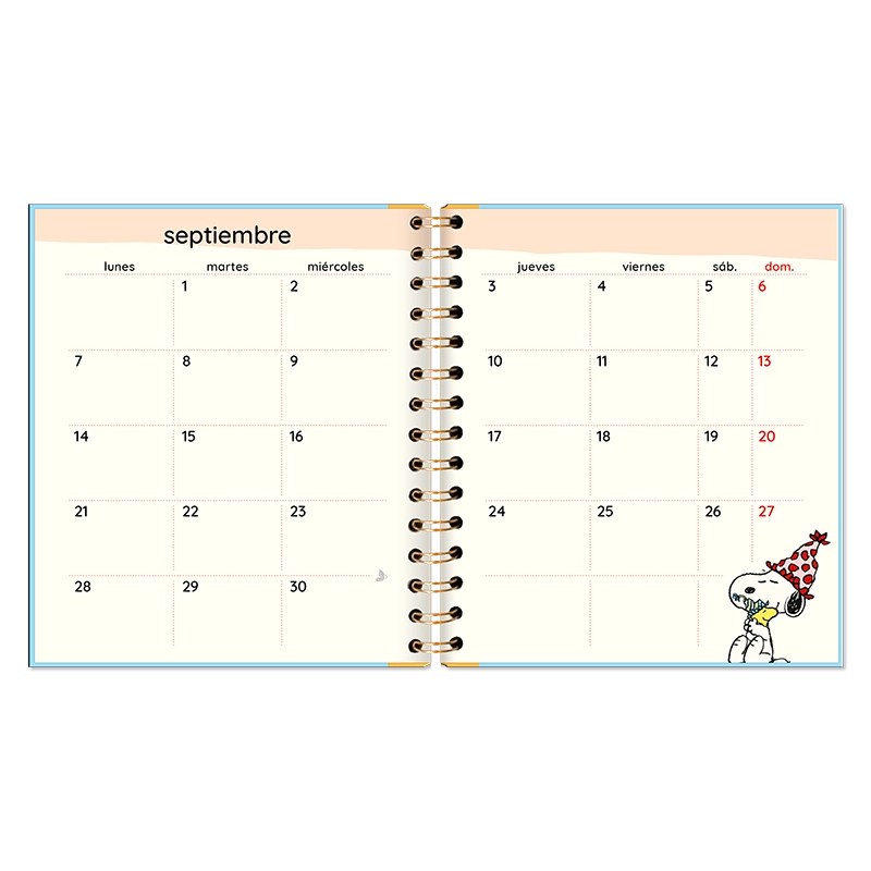 Agenda Snoopy Pocket 2026