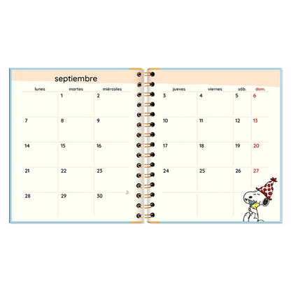 Agenda Snoopy Pocket 2026