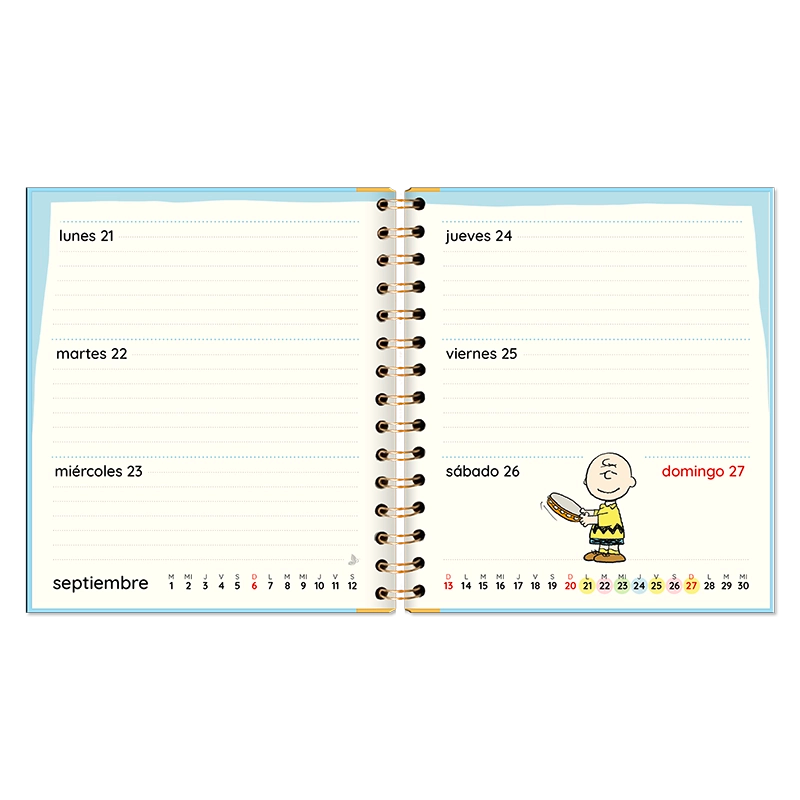 Agenda Snoopy Pocket 2026