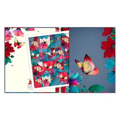 Agenda Diaria con espiral Butterfly 2026