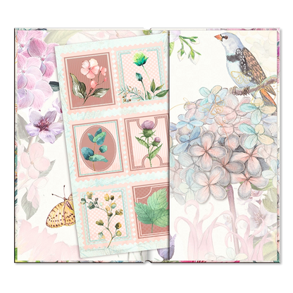 Agenda Floral Semanal 2026 chequera
