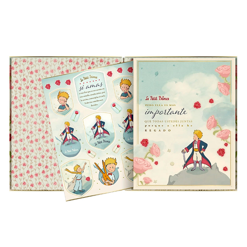 Agenda El Principito Diaria 2026 con espiral