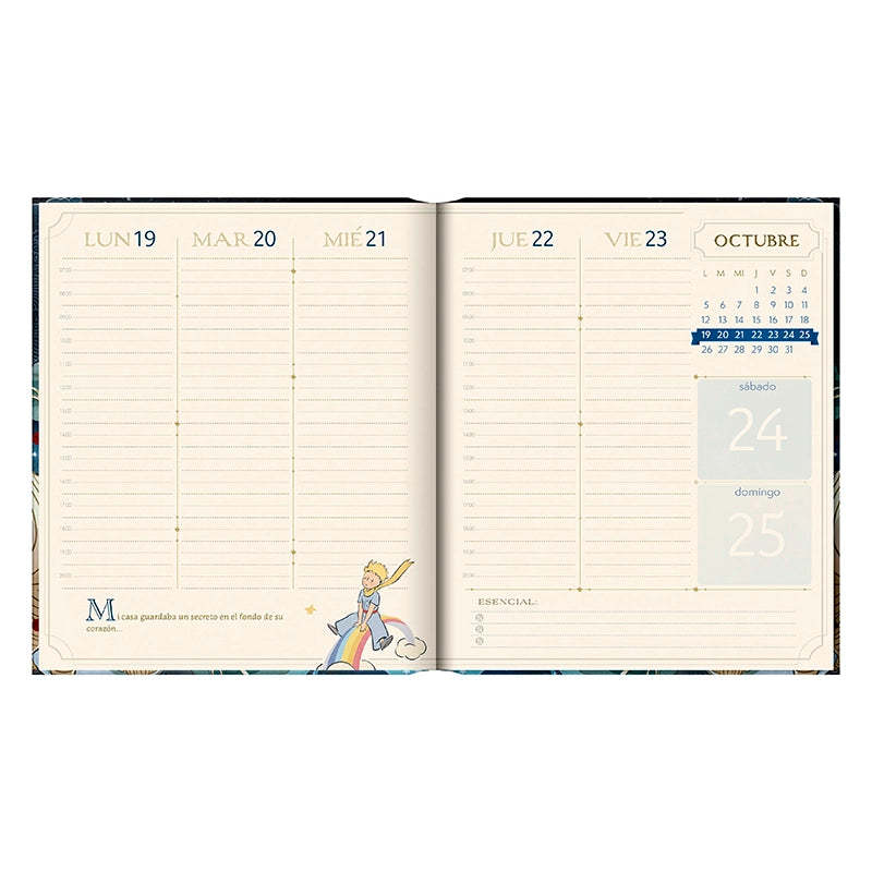 Agenda El Principito Semanal 2026- Escuchar