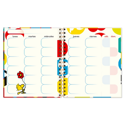 Planner Snoopy Semanal – Espiral