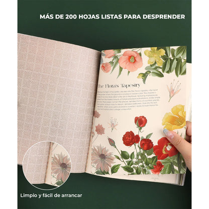 Libro de actividades La musa botánica