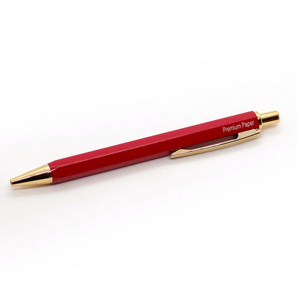 Bolígrafo Hexagonal Rojo