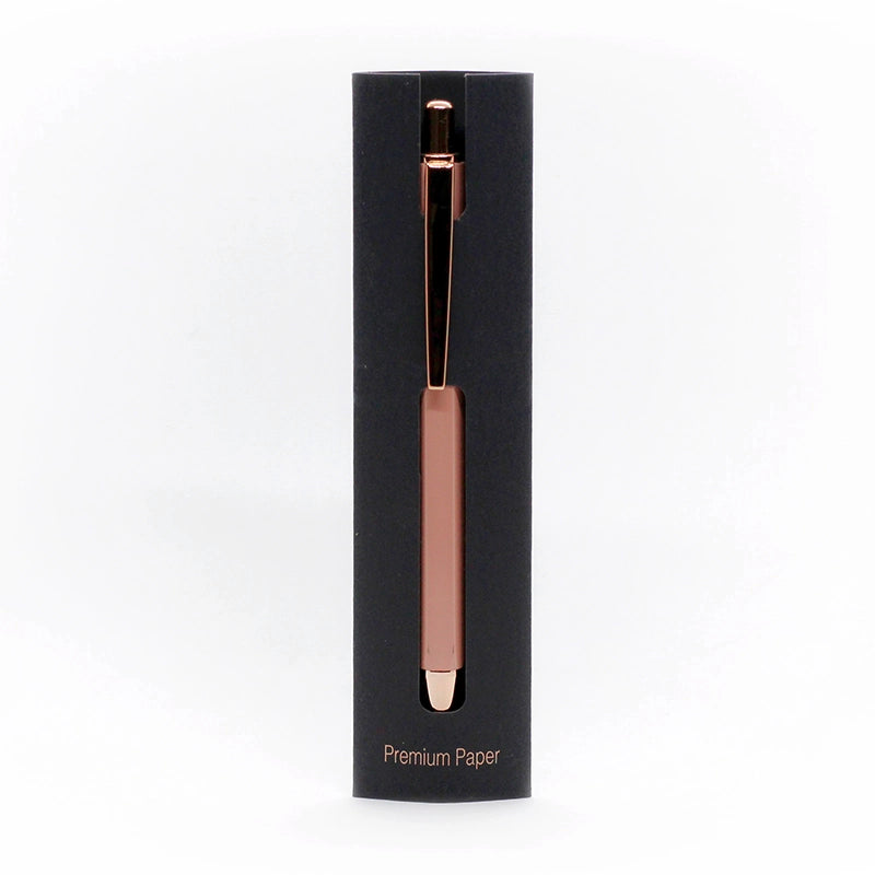Bolígrafo Hexagonal Rosegold