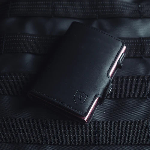 Billetera De Luxe Black & Pink Xclusive