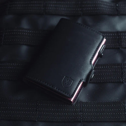 Billetera De Luxe Black & Pink Xclusive