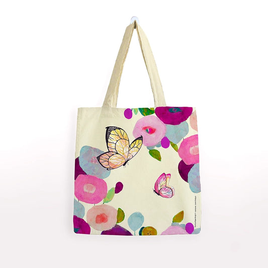 Bolsa Algodón Mediana Butterfly