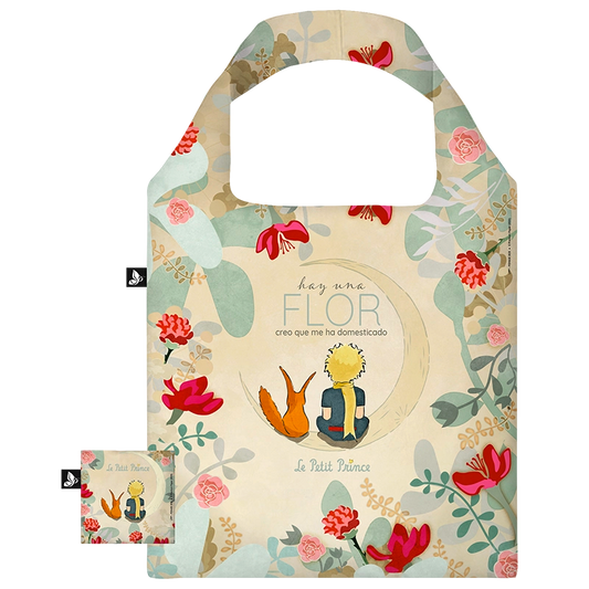 Bolsa reutilizable  El Principito Flor