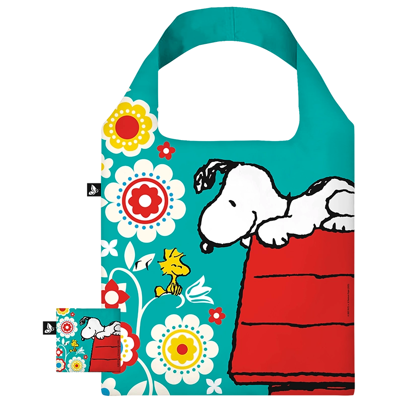 Bolsa de Compras Reutilizable – Snoopy en su casita
