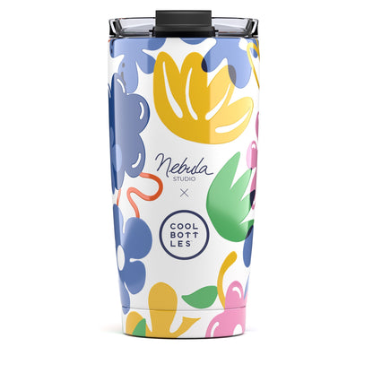 Mug Térmico  Floral 550ml - Nébula