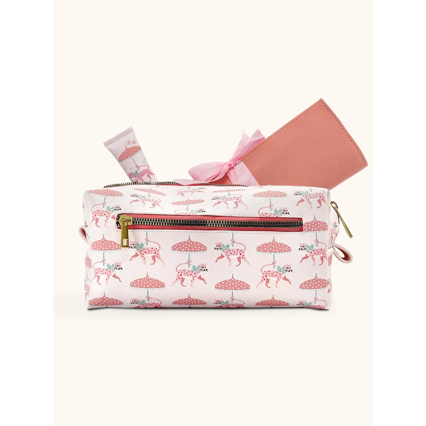 Cosmetiquero Grande Leopardo