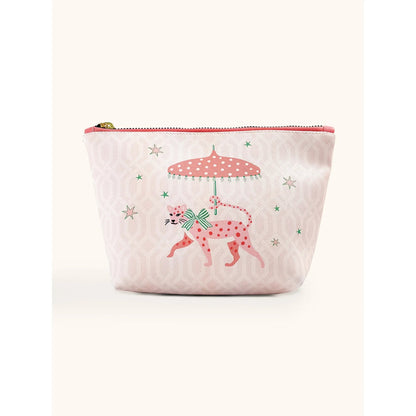 Cosmetiquero Mediano Leopardo