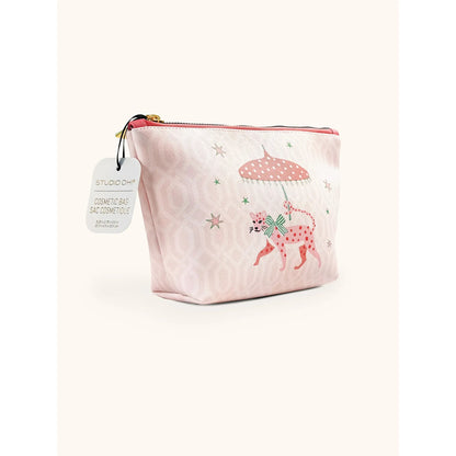 Cosmetiquero Mediano Leopardo