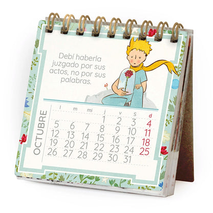 Mini Calendario de Escritorio 2026 – El Principito