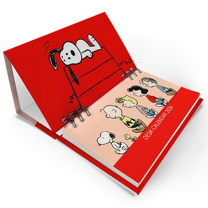Calendario de Escritorio 2026 Snoopy