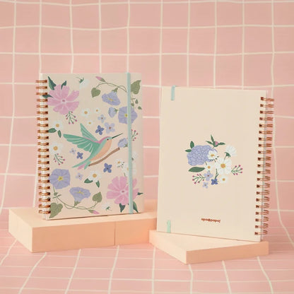 Cuaderno Grande con espiral  Romántico