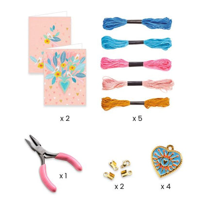 Pulseras duo corazones de amistad