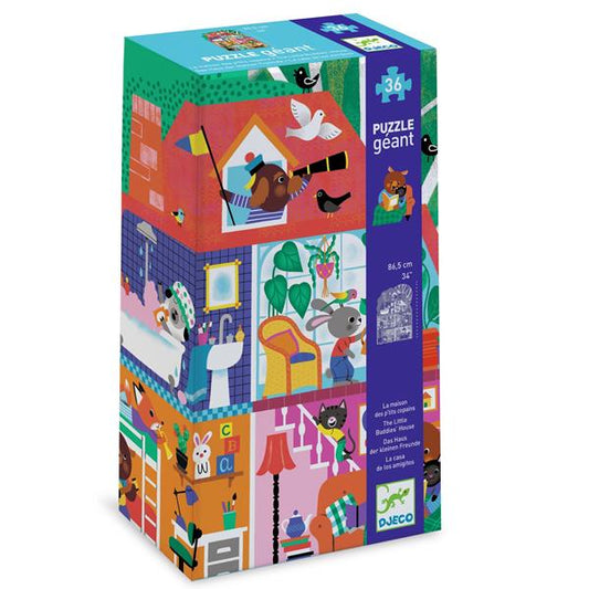 Puzzle Gigante La casa de los amiguitos 36 piezas