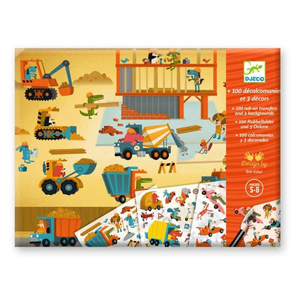 Stickers Transferibles Asfalto