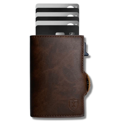 Billetera De Luxe Dark Brown Xclusive
