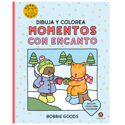 Dibuja y colorea momentos con encanto