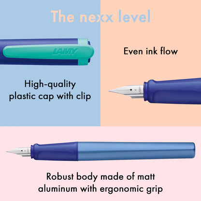 Pluma Lamy Nexx azul M bl