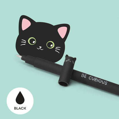 Bolígrafo Tinta negra Borrable - Cat