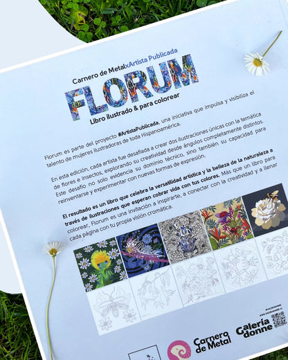 Libro para colorear  Florum