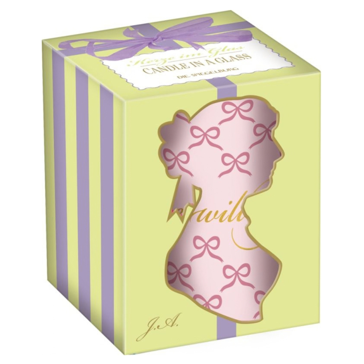 Vela decorativa - Miss Jane (J. Austen)
