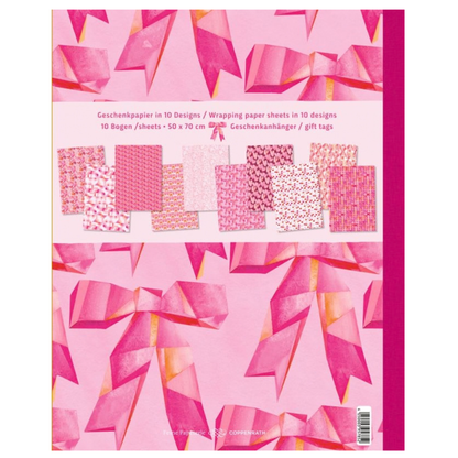 Libro para envolver regalos About Pink