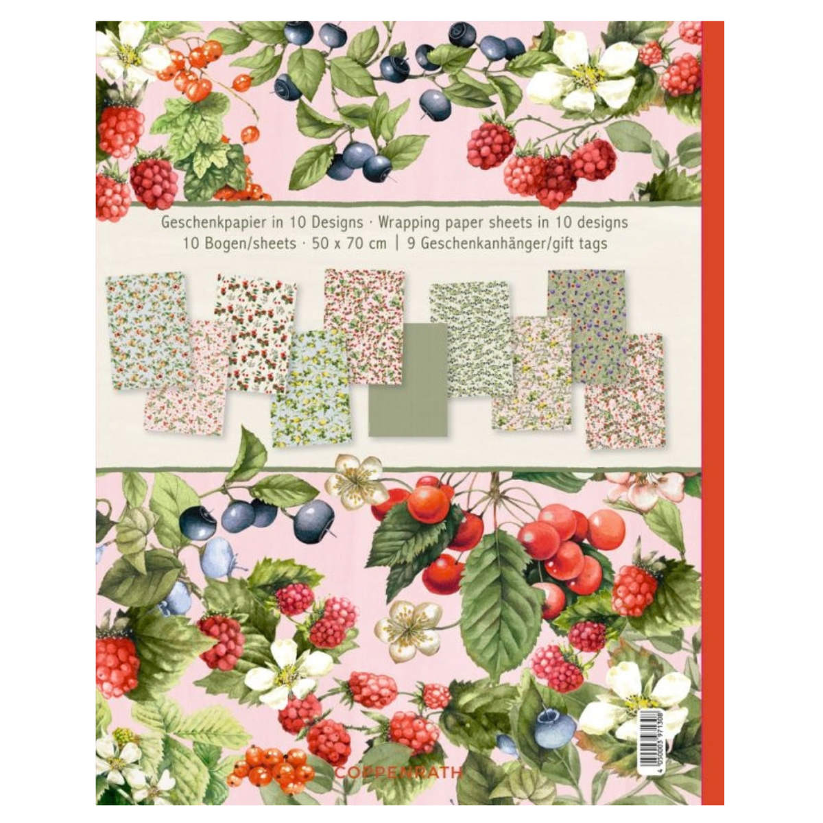 Libro para envolver regalos Cottage Garden